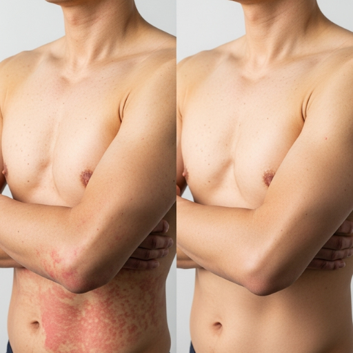 Psoriasis Before and After Johnson City TN